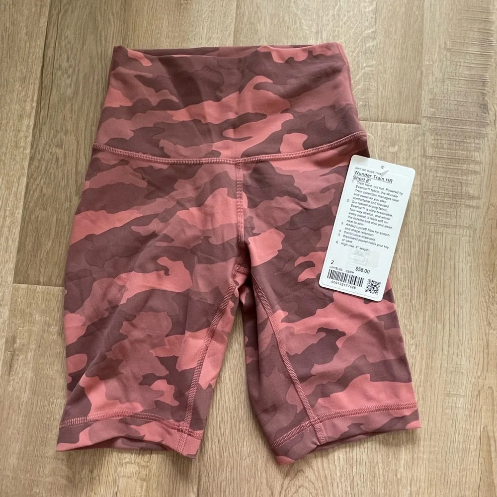 Lululemon Wunder Train Short High Rise 8